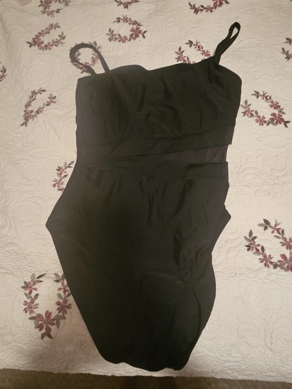 Black Girls' One-Piece Swimsuit - Brand Not Visible
